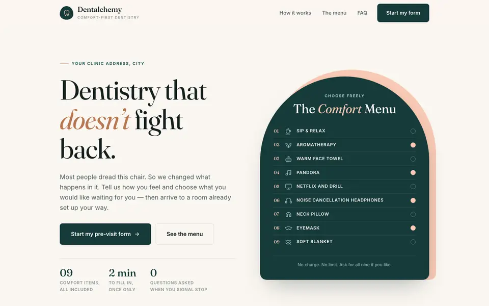 Dentalchemy website
