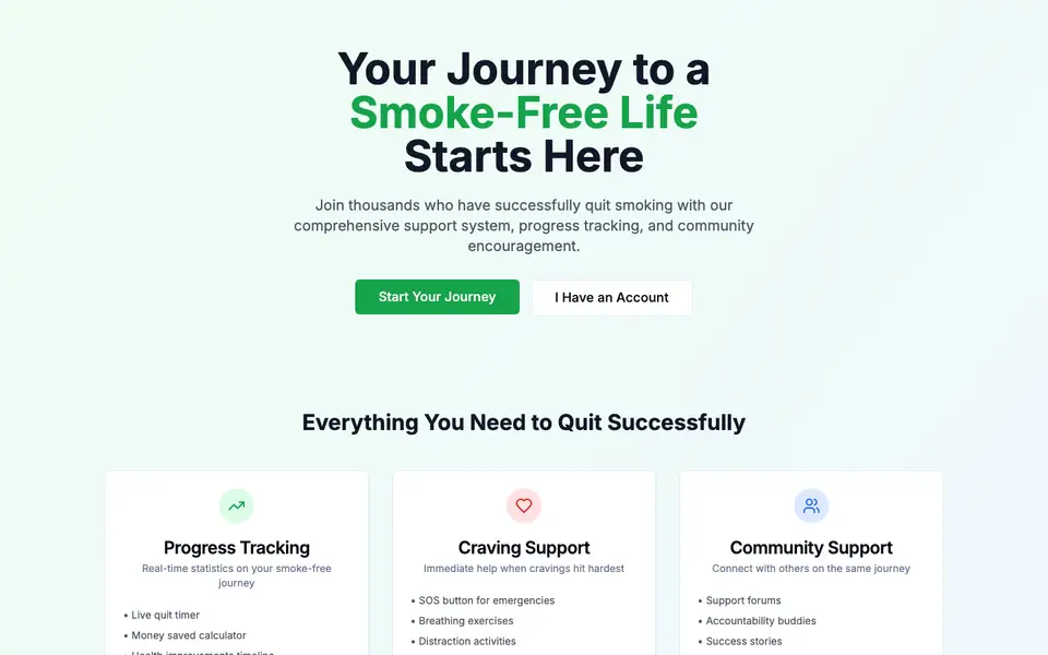 QuitSmokeToday website